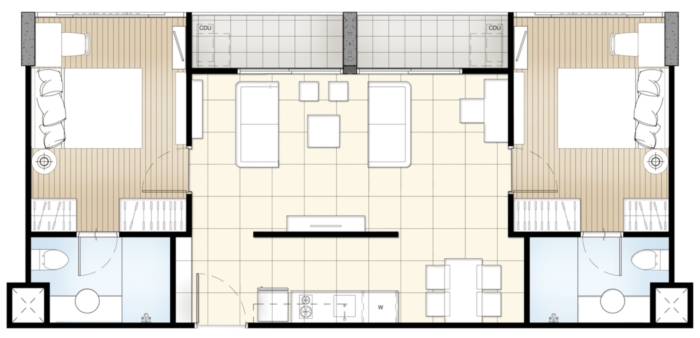 1plus1bedroom