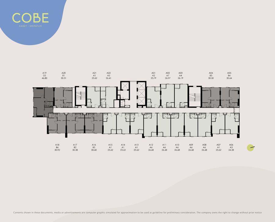 Floor Plan_COBE Kaset Sripatum_SP_900